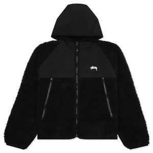 Stussy Sherpa Paneled Hooded Jacket